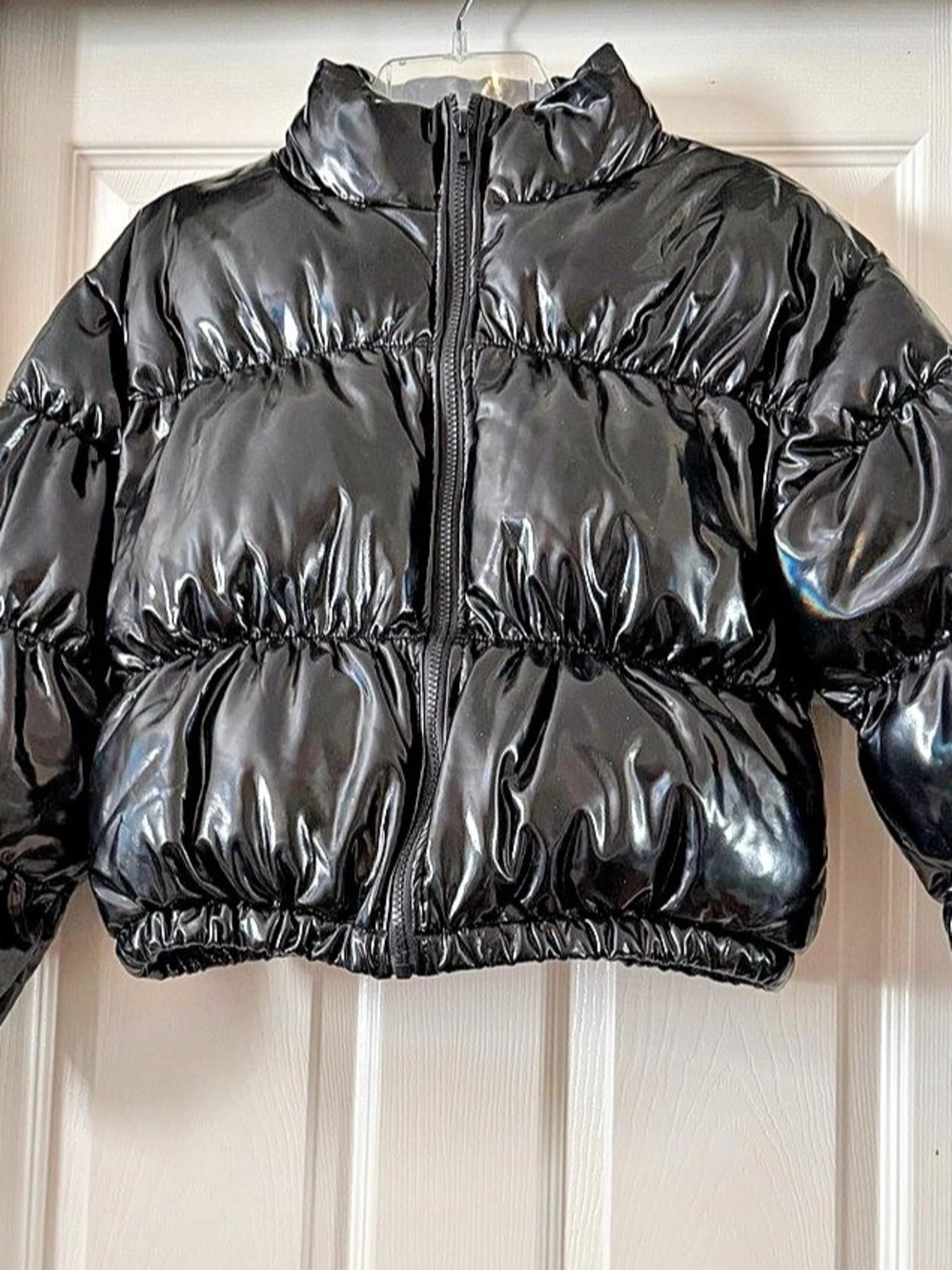 NWOT! Steve Madden Cropped Puffer Jacket Black Small